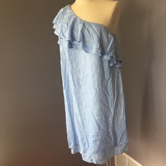 Charles Henry Diamo One Shoulder Dress L - Picture 2 of 8